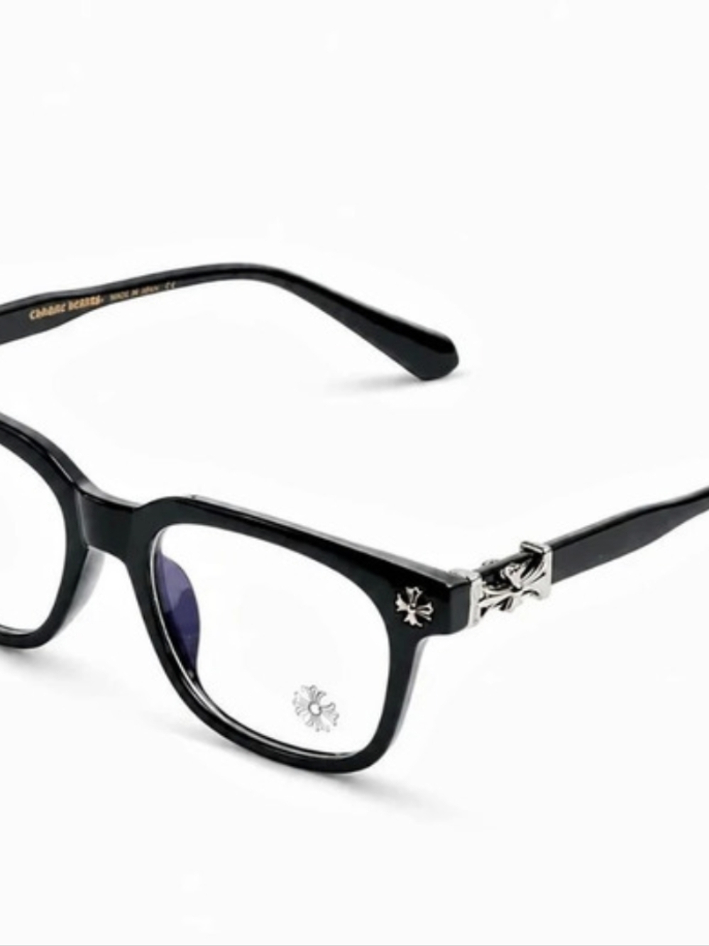 Chrome Hearts Black & Clear Glasses